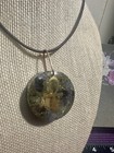 Orgonite Pendant One Of A Kind Hand Made Ankh - Flourite