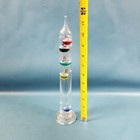 11 5  Koch Germany Blown Glass Galileo Thermometer New open Box