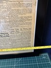 Ww2 Rare Us Newspaper Hitler Dead 1945