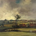 Emiel Devos Signed Flemish Oil Painting   Antique Pastoral Landscape   Original