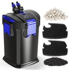 High-flow Self-priming Canister Filter For Aquariums - 581 Gph  External Fish Ta