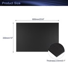 3k Carbon Fiber Panel Sheets 600 X 330 X 2 5mm Board Plain Bright