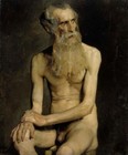 Hand Painted Old Master-art Antique Oil Painting Male Men On Canvas 20 x24 