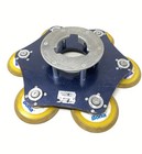 Bona Multi Disc Multidisc 16  Buffer Drive Plate Aso312525 Six 5  Round Discs
