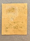 North Borneo 29   1886 British Coat Of Arms Stamp   Unused   Imperf   Faults