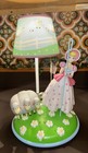Disney Pixar Toy Story Bo Peep Table Lamp With Sheep Shade Works
