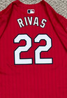 City Connect Rivas Size 42 2024 St  Louis Cardinals Game Jersey Issued  24  Mlb