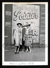 Hunt No Farther Pointer Billboard Fancy Women Man Old vintage Photo- Aa114