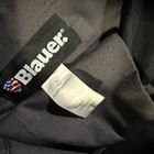 Blauer Pants Mens 36 Blue Cargo Pockets Polyester Trousers Uniform Raw Hem