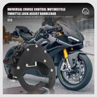 Universal Motorcycle Cruise Control Throttle Lock Assist Bottom Assist Kit