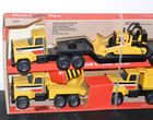Nylint Construction Set New Unopened Steel Toys Loowboy Dozer Mixer Dump Truck