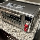 Wolf Gourmet Countertop Convection Oven With Red Knobs Wgco150s W temp Probe