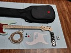 Squier Sonic Precision Bass Surf Green - Custom Pickguard - Mint