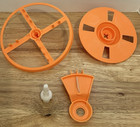 Baby Brezza Formula Pro Advanced Replacement Parts Frp0046 Orange Wheels 4 Piece