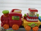 Vintage Fisher Price Musical Peek A Boo Train- 18 Blocks- Moves With Sounds