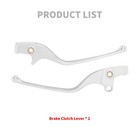 For Indian Scout Sixty 15-23 Bobber Rogue 18-23 Chrome Brake Clutch Lever Cnc