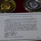 Watervliet Arsenal Ny 1813-1988 Commemorative Silver   Bronze Medals