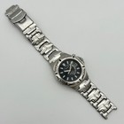 Men s Seiko Kinetic All Steel Watch  5m62-0a79 - Not Working  for Parts 