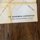 Geist Reservoir Subdivision Map 1988 Shorewood Corp Indianapolis 4  X 3  Print