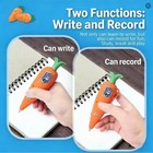 Disney Zootopia Carrot Recorder Pen Judy Nick 2-in-1 Gel Pen Toy New Version