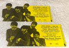 The Beatles 2 1964 A Hard Days Night Concert Movie Ticket Stubs John Lennon Usa