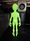 Area 51 Green Alien Action Figure   New Species   7    Luminous Filament 