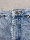 Gap Skirt 9 10 Denim Jean Straight Pencil Vented Back Light Wash Cotton Blue Usa