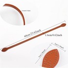 2pcs 60cm Tote Handbag Shoulder Bag Strap Belt Pu Leather Handle Replacement Diy