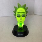 Rare Rick And Morty Icons Toxic Rick Collectible Lights Figure  004 Limited 5 
