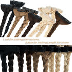 Clearance 100  Remy Clip In Human Hair Extensions 4pieces Full Head Double Drawn