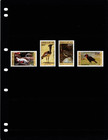  9 90 Scott Value - 1984 Upper Volta Birds Scarcer Burkina Faso Cv Mnh Nh Umm
