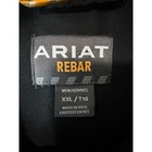 Ariat Rebar Classic Canvas Shirt Mens Size 2xl Black Long Sleeve Button Up Euc