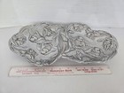 Vintage Arthur Court Divided Bunny Rabbits 15  Serving Tray Free Shipping
