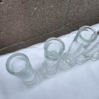 4 Vodka Tequila Test Tube Shooters Glass Shot Glasses Tasting Set Unique