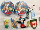 1970s Lot Various Cereal Gumball Cracker Jack Premium Toy Charms