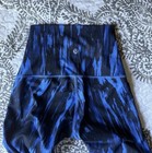 Lululemon  Align 28    Blue Brushstroke High Rise Leggings Women s Size 2