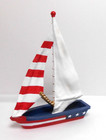 Sail Away Americana Resin Sailboat Decor Patriotic Tabletop Decor