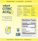 Milliard Citric Acid 100 Pure Food Grade Non-gmo - 10 Pound