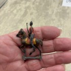 Vintage Barclay Manoil Cast Metal Toy Soldier On Horseback