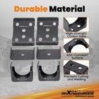 6  Lowering Axle Relocator For 1999-2007 Silverado Sierra 1500 Powder Coat