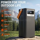 Portable 50000mah Power Bank Large Capacity External Battery Super Fast Charging