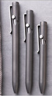 Tactile Turn - Stonewashed Titanium Bolt Action Pen In Standard  Short Or Mini