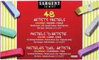 Sargent Art 22-4148 Colored Square Chalk Pastels  48 Count