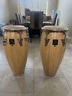 Lp Lpa646 Aspire Conga Set With Double Stand Natural Ln