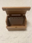 Vintage Wood Recipe Box With Alhabetical Dividers