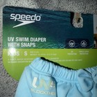 Speedo Unisex Swim Diaper Reusable 10-18 Lbs 6 Months Nwt