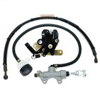 Rear Brake Master Cylinder Caliper   Hose Assy For Yamaha Raptor 660r Yfm660r