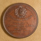1904 Argentina Bronze Commemorative Medal - Opening Of Port Facilities In Panama