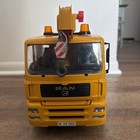 Bruder Construction Toy Tele Crane Tc 4500 Made In Germany Dump Truck Excavator