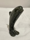 Authentic Inuit  eskimo  Soapstone Carving Whale - Aningmiuq Ragee    